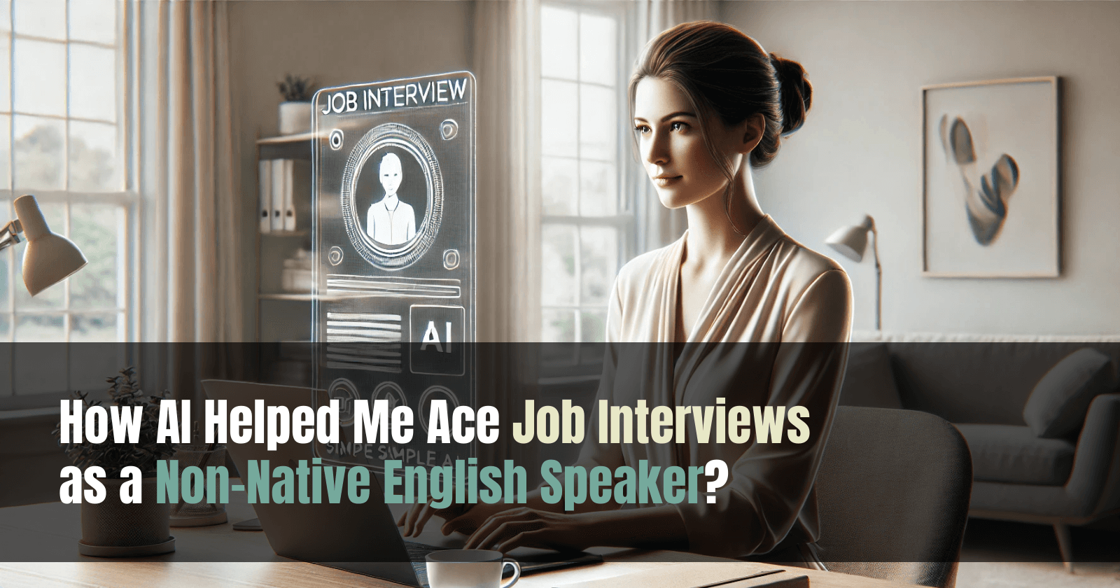 How AI Helped Me Ace Job Interviews as a Non-Native English Speaker.